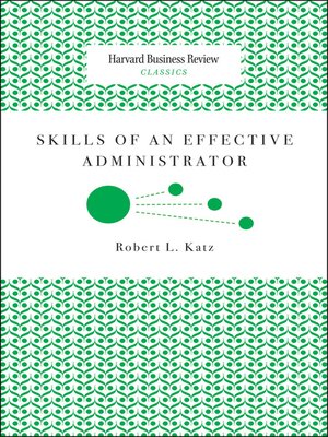 cover image of Skills of an Effective Administrator